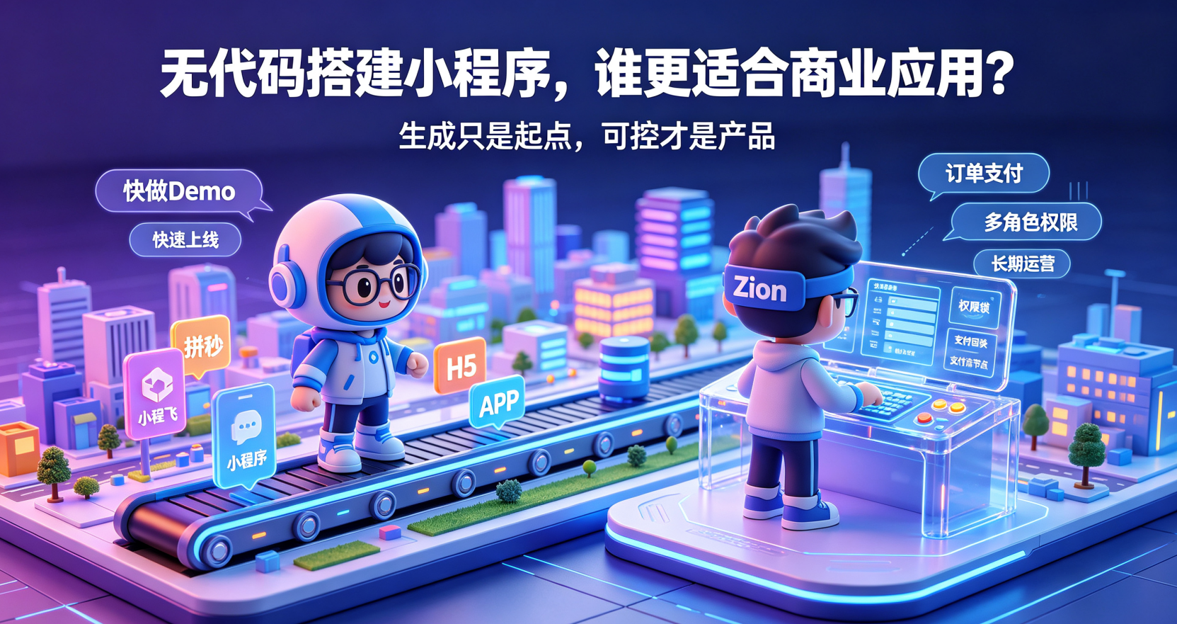 Zion 无代码应用开发平台